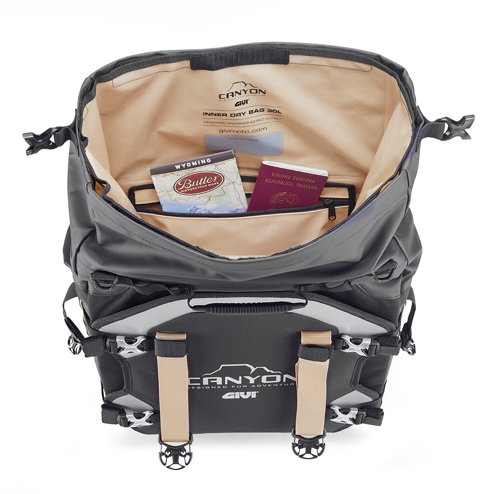 GIVI GRT725 MONOKEY CAM-SIDE 30LTR WATERPROOF SIDE BAG