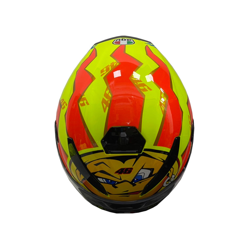 AGV K-5 Jet Top Rossi Soleluna 2001 Helmet (Asian fit) FREE PARANI M10 BLUETOOTH INTERCOM & HEVIK HELMET BAG