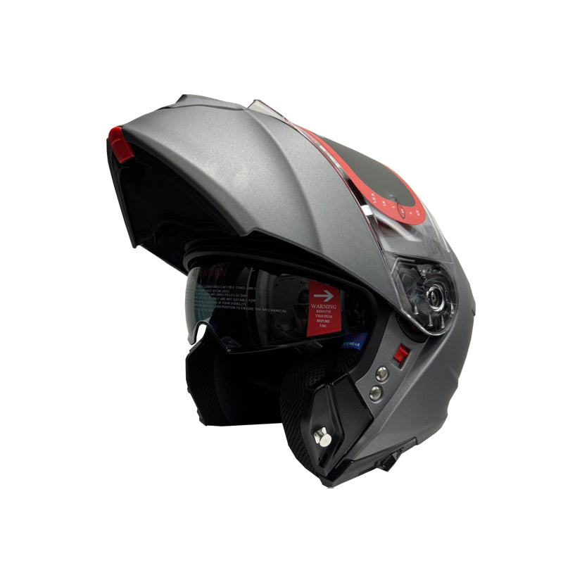 Lazer MH7 Solid Helmet (FREE PARANI M10 INTERCOM & HEVIK HELMET BAG)