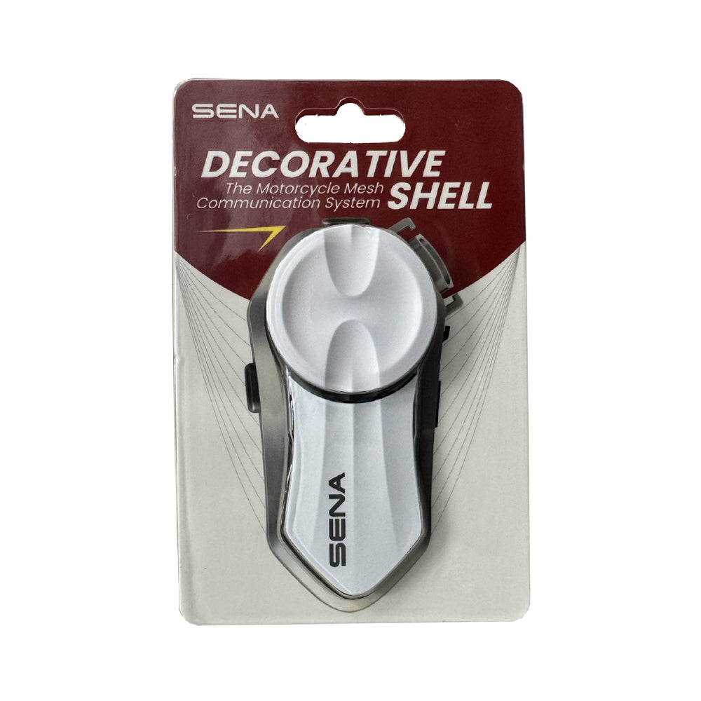Sena E30 Decorative Shell Face Plate and Jog Dial (White)