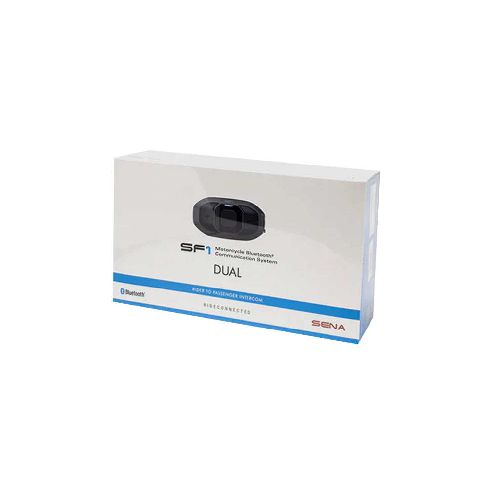 Sena SF1 Motorcycle Bluetooth Communication System (Dual Pack)