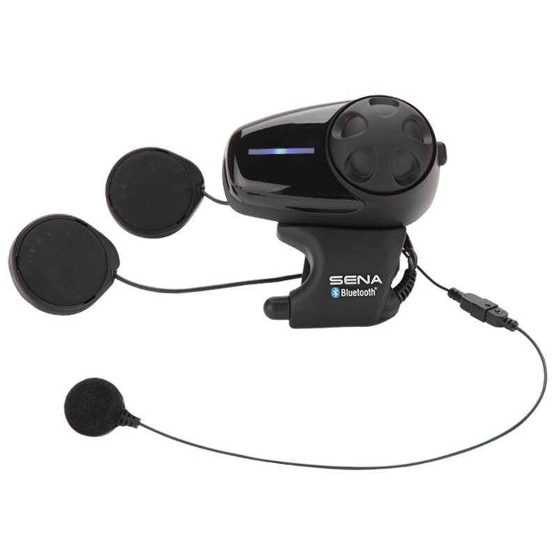 Sena SMH10 Bluetooth Headset & Intercom with Universal Microphone Kit Dual Pack