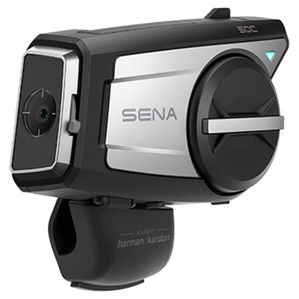 Sena 50C Evo Premium Mesh Communication, 4K Camera, and Sound by Harmon Kardon