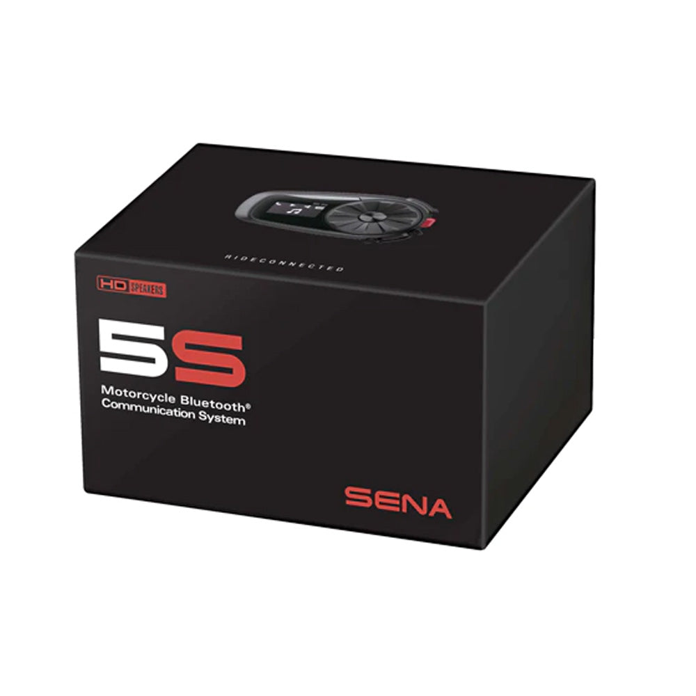 Sena 5S Motorcycle Bluetooth Communication System (Single Pack)