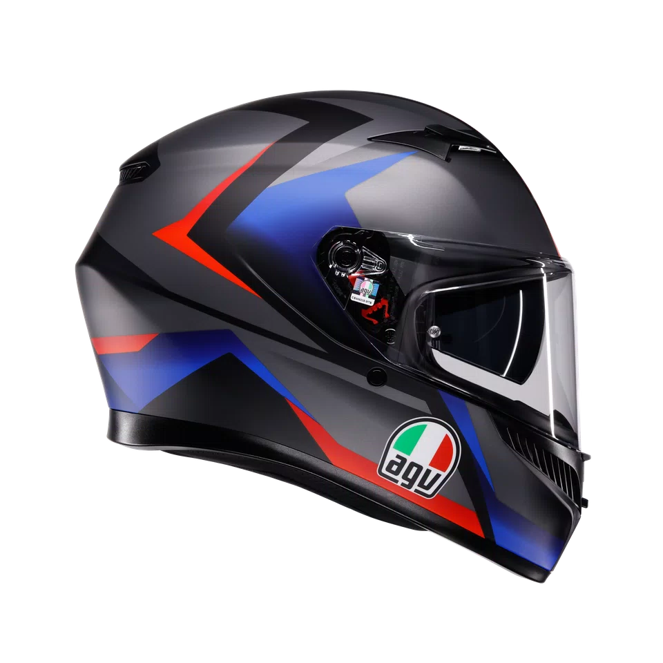 AGV K3 Multi Striga Helmet (Asian fit) FREE SENA E30 INTERCOM & HEVIK HELMET BAG