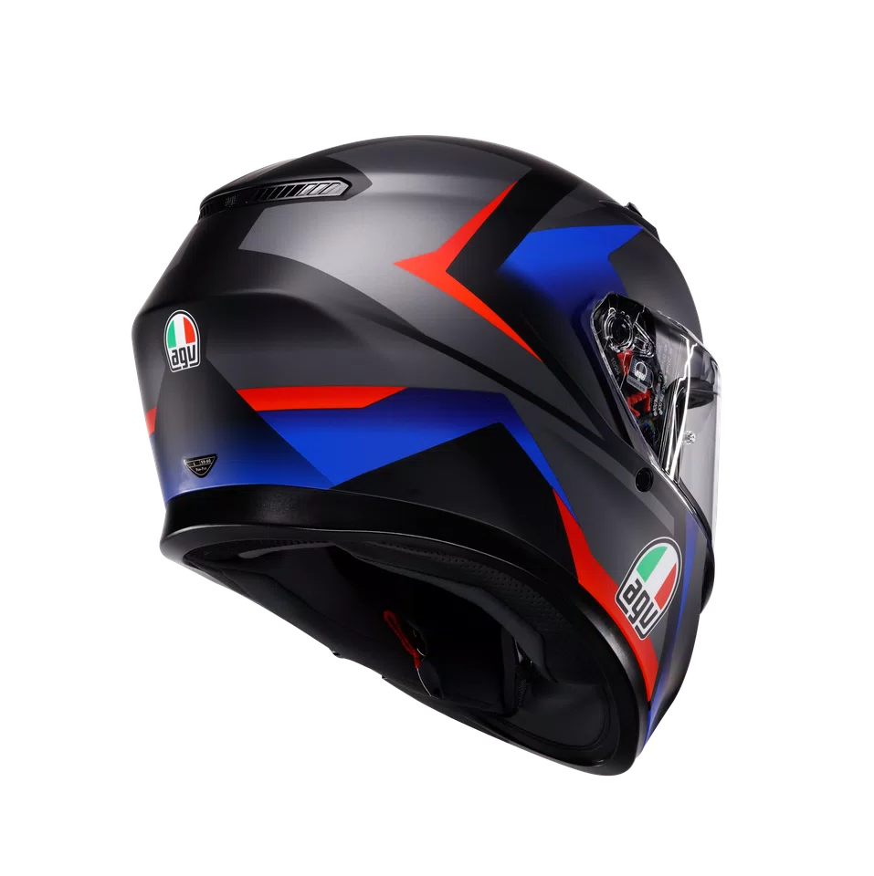 AGV K3 Multi Striga Helmet (Asian fit) FREE SENA E30 INTERCOM & HEVIK HELMET BAG