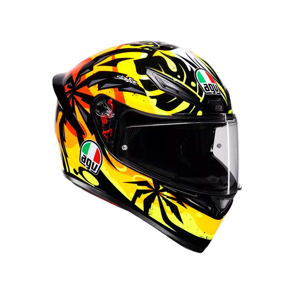 AGV K1 S Multi Tropicrush Helmet (Asian fit) FREE SENA E30 INTERCOM & HEVIK HELMET BAG