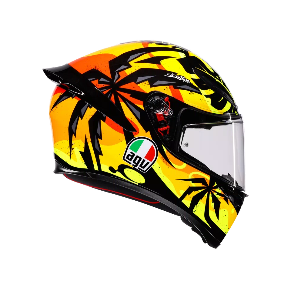 AGV K1 S Multi Tropicrush Helmet (Asian fit) FREE SENA E30 INTERCOM & HEVIK HELMET BAG