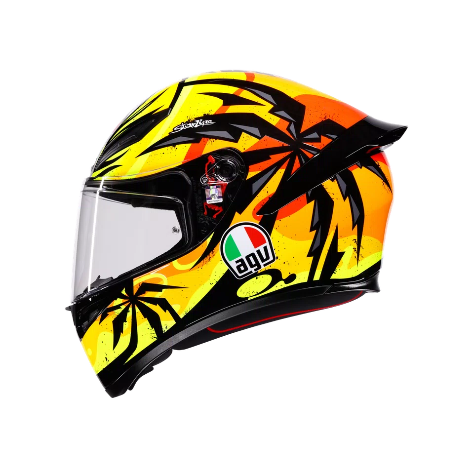 AGV K1 S Multi Tropicrush Helmet (Asian fit) FREE SENA E30 INTERCOM & HEVIK HELMET BAG
