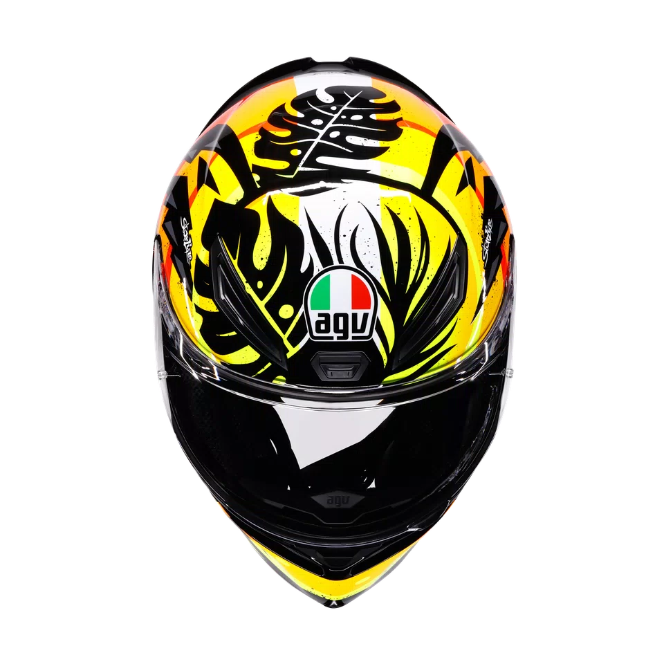 AGV K1 S Multi Tropicrush Helmet (Asian fit) FREE SENA E30 INTERCOM & HEVIK HELMET BAG