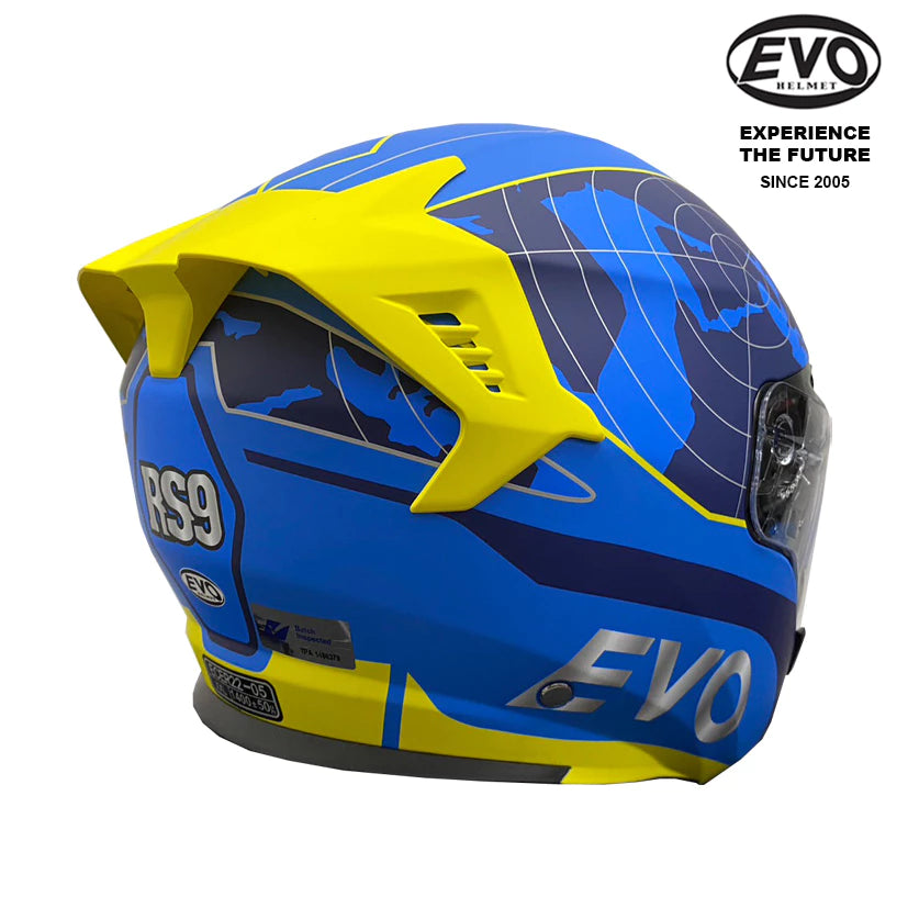 EVO RS9 Radar Helmet (FREE HEVIK HELMET BAG)