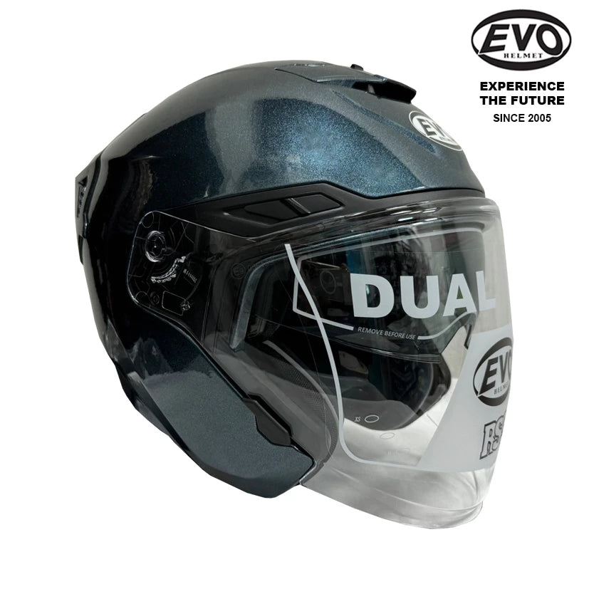 EVO RS9 Midnight Glittering Helmet (FREE HEVIK HELMET BAG)