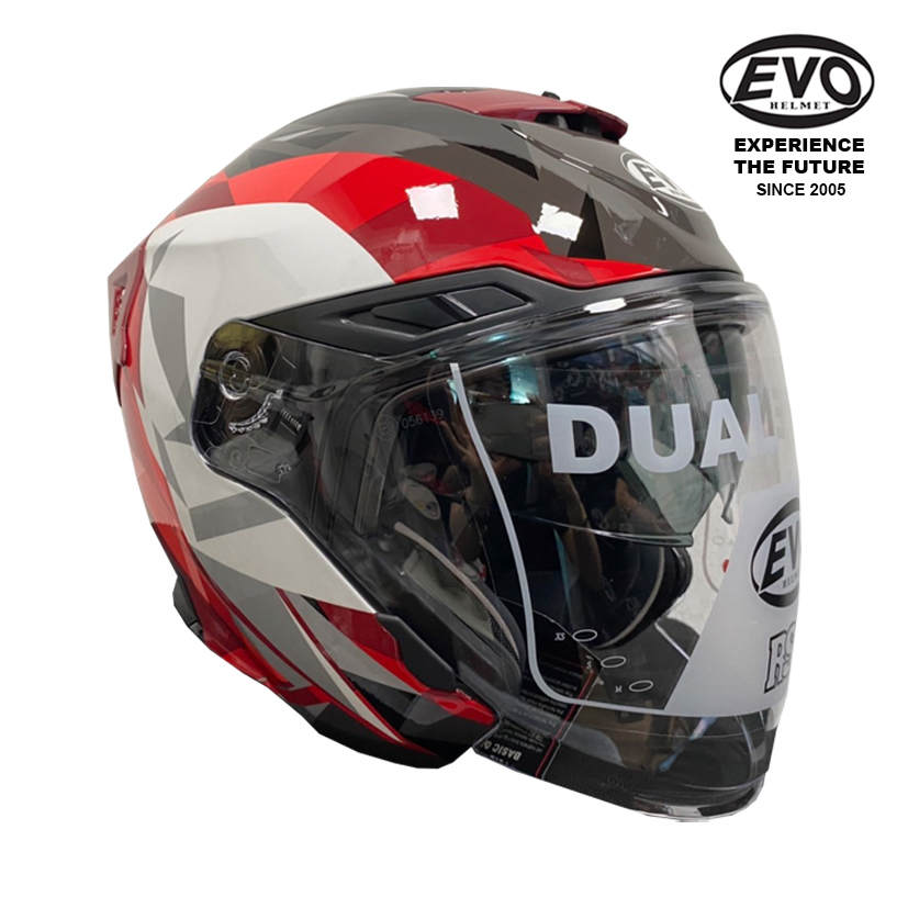 Evo helmet hot sale red