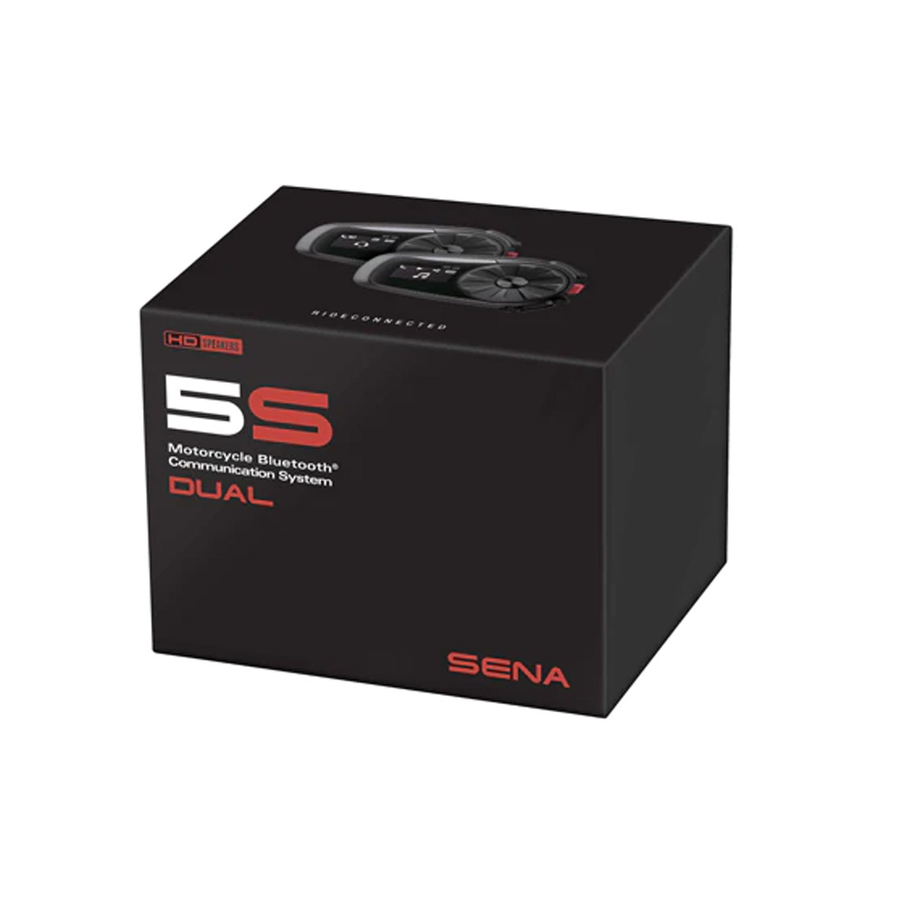 Sena 5S Motorcycle Bluetooth Communication System (Dual Pack
