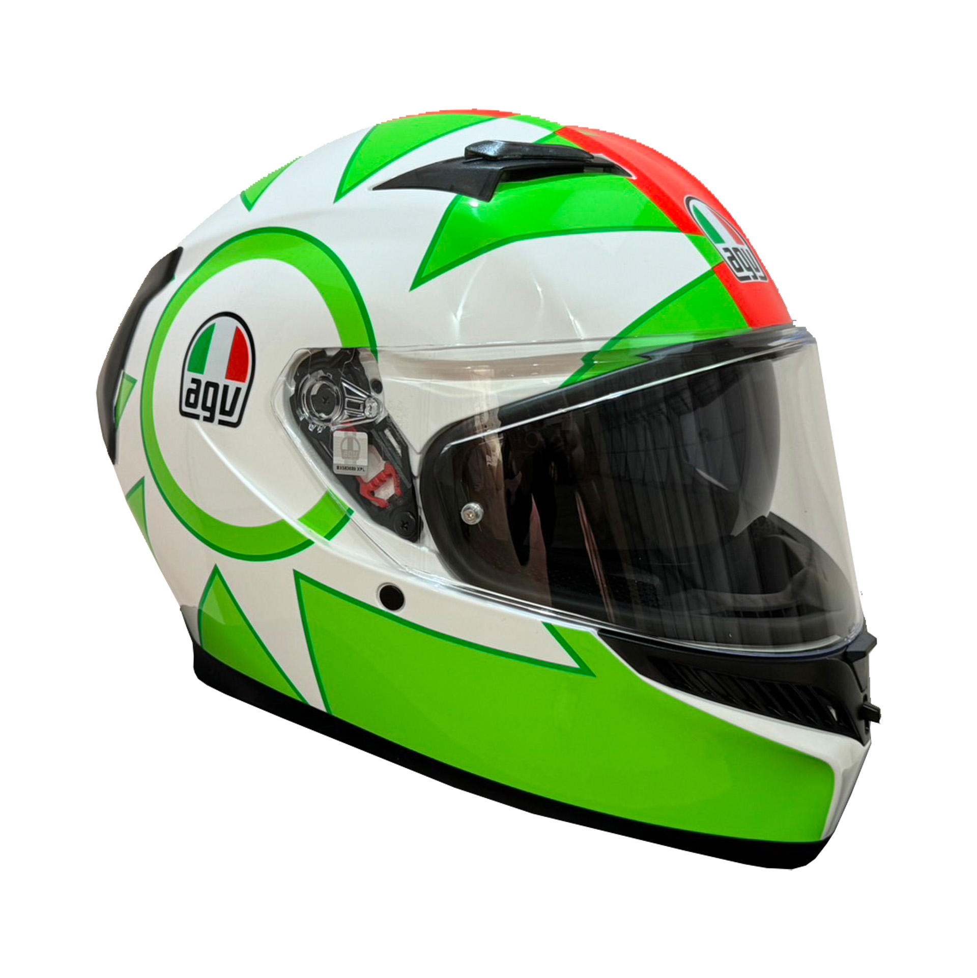 AGV K3 Top Rossi Mugello 2018 Helmet (Asian fit) FREE SENA 3S PLUS ...